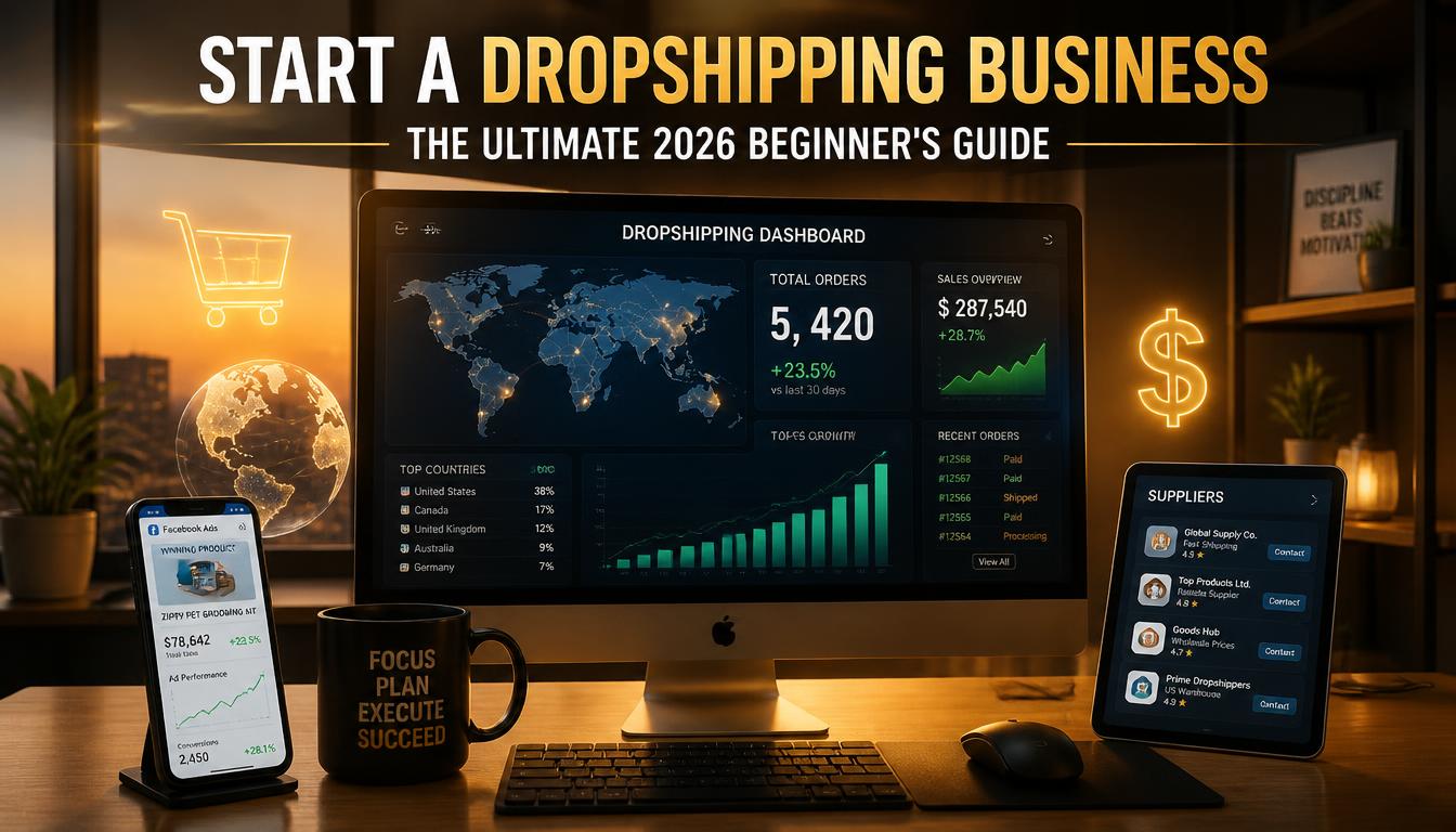 start a dropshipping business