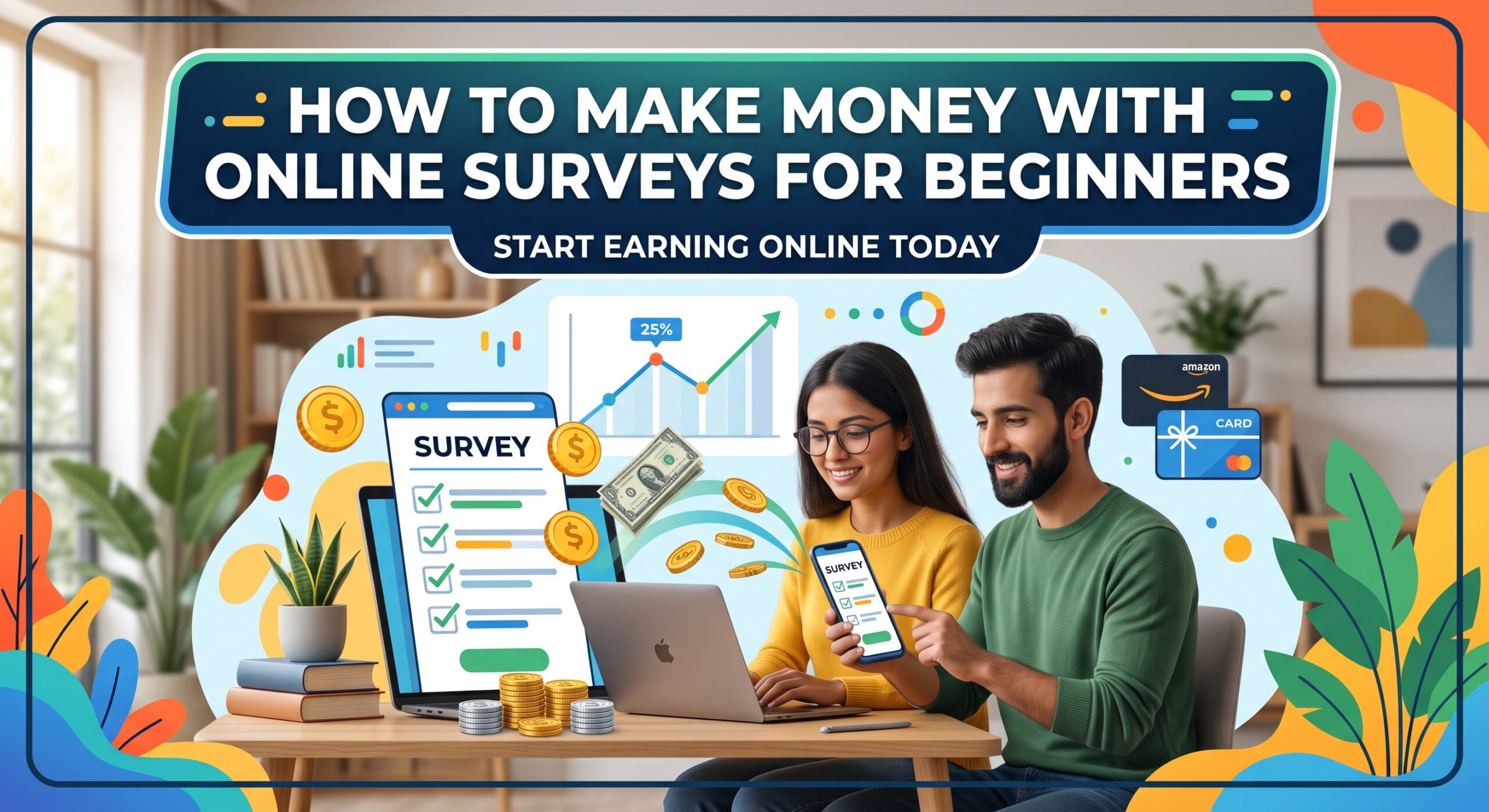 How to make money with online surveys for beginners